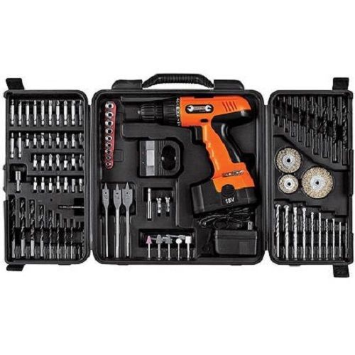 Stalwart 89-piece 18-volt cordless drill set for sale