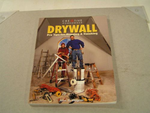 CREATIVE HOMEOWNER DRYWALL - PRO TIPS FOR HANGING &amp; FINISHING BOOK