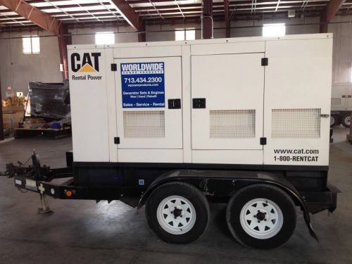 Caterpillar xq60 portable generator set - 60 kw standby, 208/480/120/240v for sale