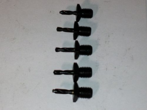 Threaded drill bits size #40 0.0980&#034; cobalt 135? split point 1/2&#034; oal set of 5 for sale