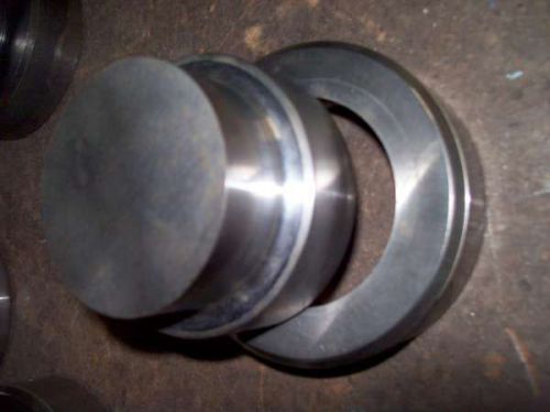 2.375 inch Whitney punch &amp; die set Same as used in diacro press