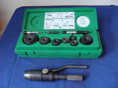 Greenlee 7804 Quick Draw Hydraulic Punch Drive Set