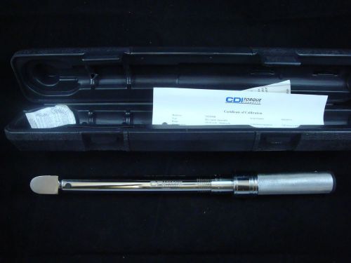 Cdi 7205mmh 3/8 drive torque wrench 150-750 in lbs new in case for sale