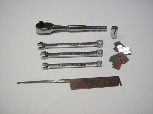 Hi-shear 1/4&#034; drive hi-lok ratchet omega 11/32&#034; socket wrenches aircraft tools for sale