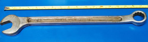 Herbrand 1-1/8&#034; Combination Wrench with Offset Open End - 1236 - Made in USA