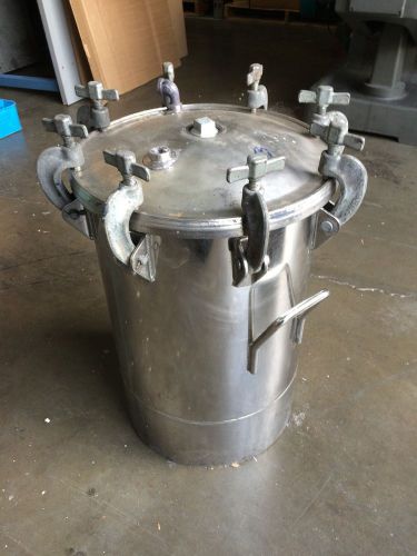 Pressure Pot 10 Gallon, Casting, Molding, Resin, Polyurethane, Chamber, Tank