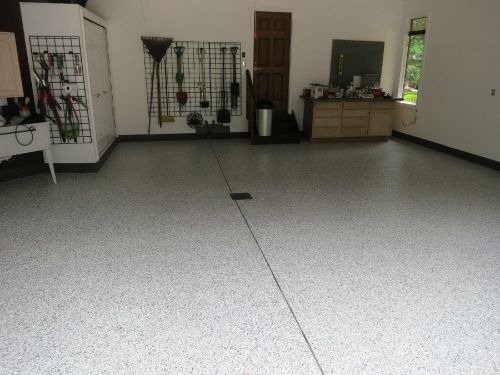 Garage basement epoxy floor coatings, kits decorative paint, for sale