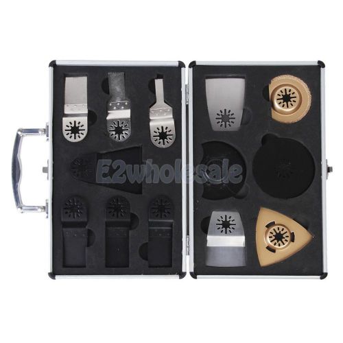 13pcs pro oscillating saw blades tool kit for fein multimaster bosch dremel for sale