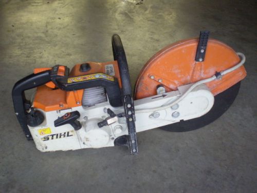 ...stihl concrete saw ts460 cut off saw with 14 inch metal blade for sale