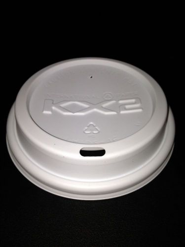 Dome Lid -White - for 12, 16 &amp; 20oz Insulated Hot cup