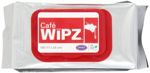 NEW Urnex Cafe Wipz, 100-Count Bag