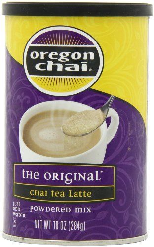 Oregon Chai Original Chai Tea Latte Powdered Mix  10-Ounce Containers (Pack of 6