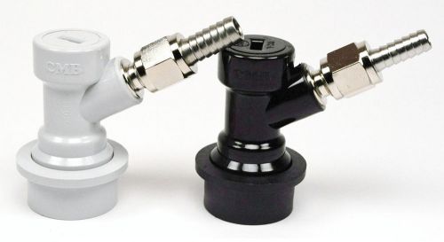 Corney keg MFL Ball lock connector set W/ removable SS barb&amp;flare connectors