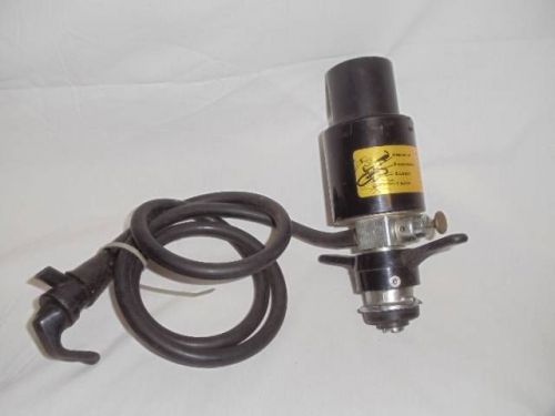 Vintage low profile pump draft beer keg tap with dispensing hose for sale