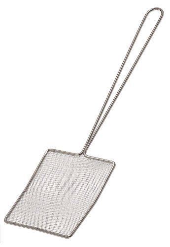 New browne foodservice 997 fine mesh square skimmer  5 by 6-inch for sale