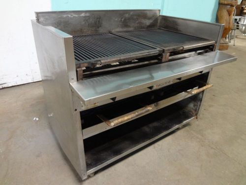 HEAVY DUTY COMMERCIAL SS &#034;MAGIKITCH&#039;N&#034; 48&#034; NATURAL GAS GRILL / CHAR-BROILER