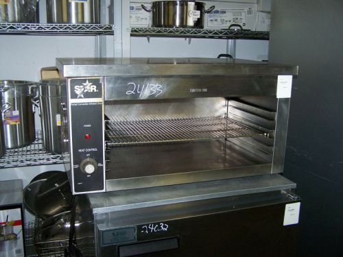 Star electric cheesemelter 30 inches 208v; 1ph model: 5245ba for sale