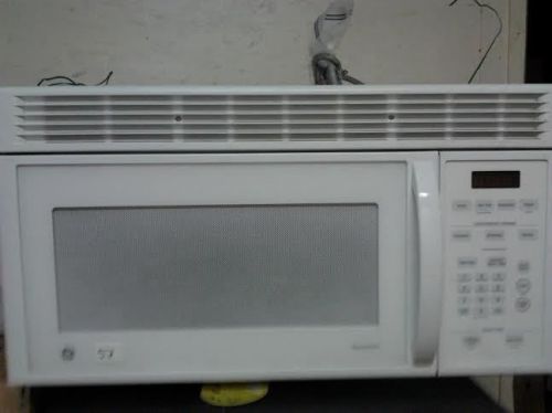 New os ge spacemaker microwave jvm1630wkc02 1.6cuft, overrange, warranty for sale