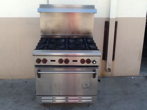 Wolf c34s-901 range w/oven, used, 6 burner, works great, no reserve!!! for sale