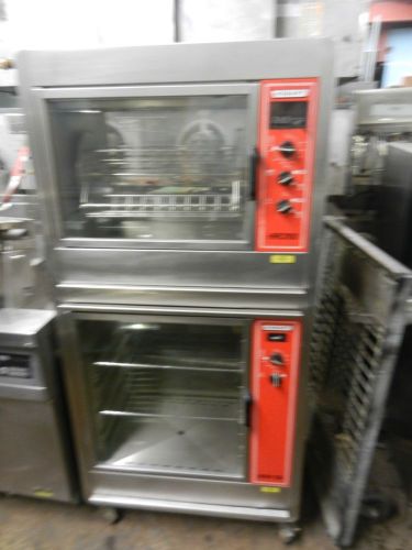 HOBART DOUBLE STACK ROTISSERIE OVEN/WARMER FULLY TESTED