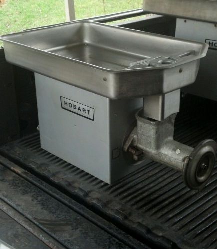 Hobart meat grinder/chopper with feed pan Model 4732