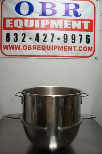 NEW HOBART 30 QT. STAINLESS STEEL MIXER BOWL WITH REDUCTION KIT ORIGINAL PART