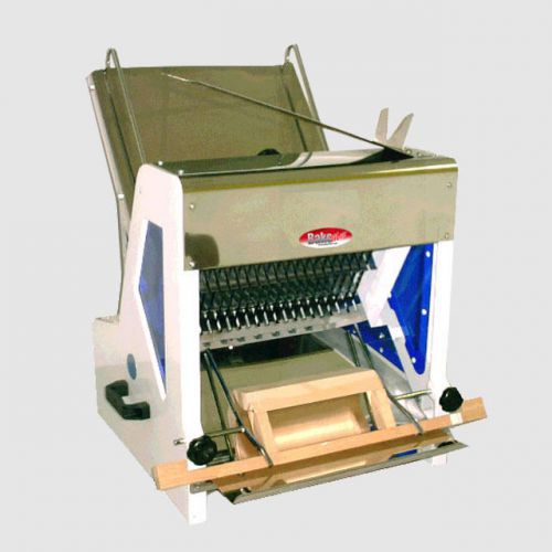 BAKEMAX COMMERCIAL GRAVITY FEED 9/16&#034; BREAD SLICER BMGF001-3