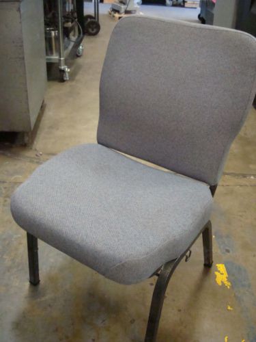 BERTOLINI STACKING CHAIRS HEAVY PADDED (sit all day long on these)