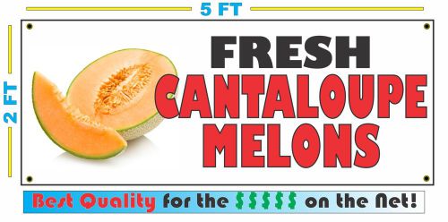 Full Color FRESH CANTALOUPE MELONS BANNER Sign NEW Size Best Quality for the $