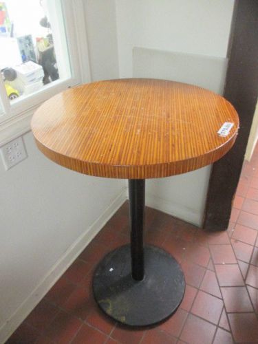 30&#034; Disco Pub Table with Base