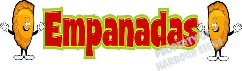 Empanadas Decal 12&#034; Concession Restaurant Food Truck Catering Vinyl Sign Sticker