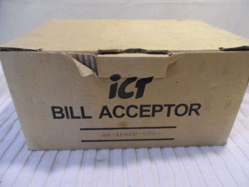 International currency technologies bill acceptor # a^-25scp-us4 for sale