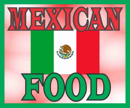 MEXICAN FOOD DECAL