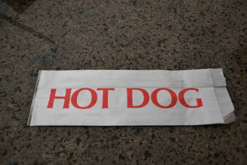 50 Printed Foil Hot Dog Bags