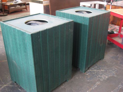 40-gallon commercial trash receptacle for sale