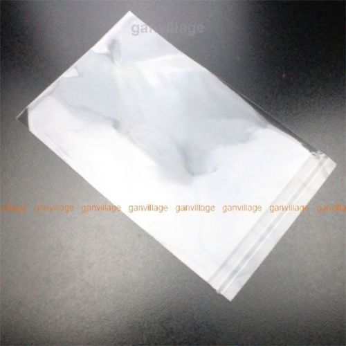 100pcs clear self adhesive seal plastic jewelry retail packing bag 11x17.5+2.5cm for sale