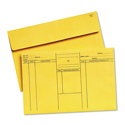 Attorney&#039;s Open-Side Envelope, Ungummed, 10 x 14 3/4, Cameo Buff, 100/Box