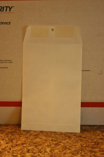 Big Lot Of 60 White mailing or storage envelopes 6 1/2&#034;x 9 1/2&#034; A-10