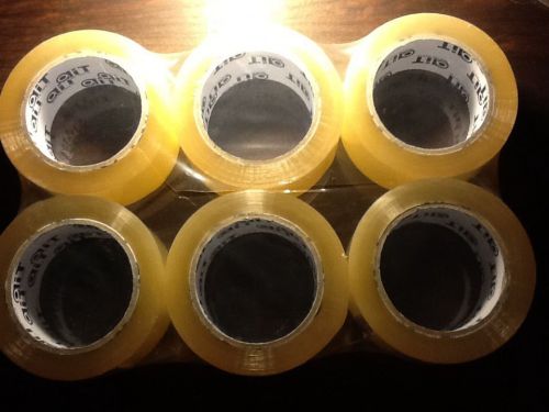 6 rolls  2&#034;x110 yards  hot melt 2.0 packaging tape for sale