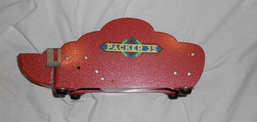 Vintage Collectable Packer 3 Wet Gum Tape Machine for 3&#034; tape
