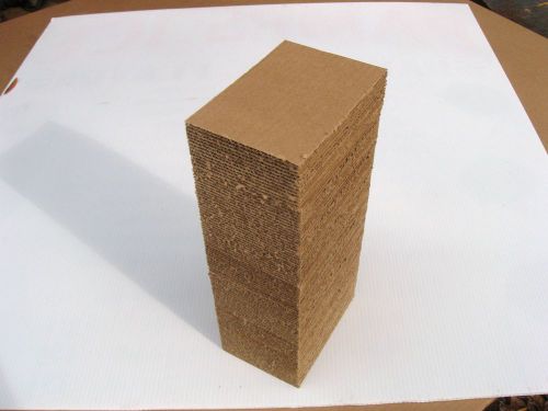 (100)corrugated cardboard pad inserts 8 &#034; x9&#034; 32ect ships from arkansas for sale