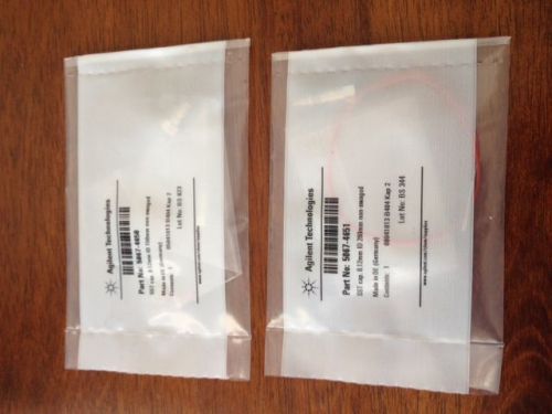 Agilent SST Capillary 0.12mm ID 5067-4650 and 5067-4651 mix lot of 2