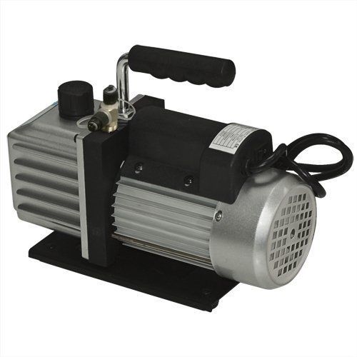 Vacuum Pump 2-Stage 3.9 CFM 1/3HP Rotary Vane Deep HVAC Tool For AC R410a R134