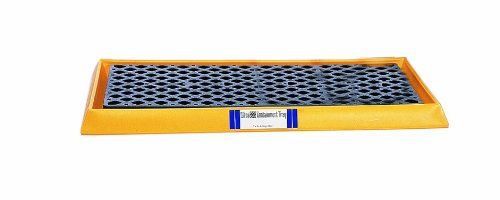 UltraTech UT2352 Polyethylene Containment Tray w Grating 14 Gal - 54&#034; x 29-3/4&#034;