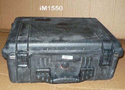 Pelican im1550 -used-case black 20.62&#034; x 16.87&#034; x 8.12&#034; for sale