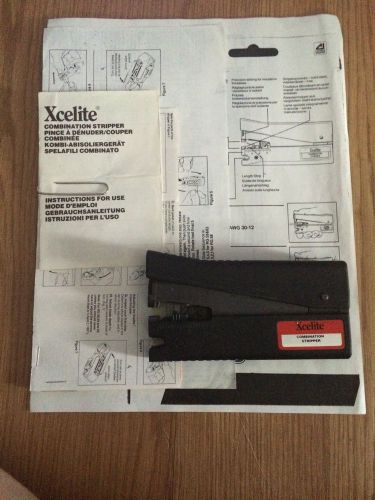 Xcelite cooper tools combination wire stripper and cutter cat. no. 2cs5962-b for sale