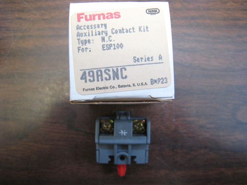 SIEMENS / FURNAS 49ASNC AUXILIARY CONTACT KIT NEW FREE SHIPPING