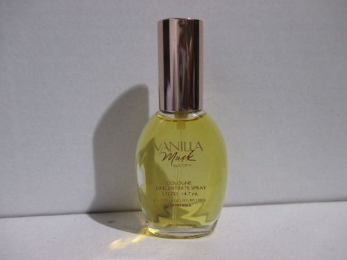 Coty vanilla musk perfume splash .5oz 14.7ml (hya-037) for sale