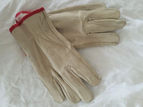 Genuine Leather Work/Gardening - Small Relaxed Fit Gloves
