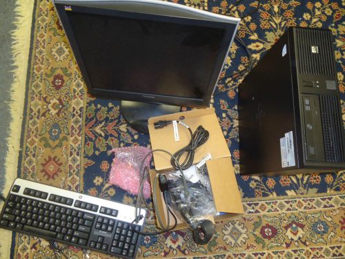 Hp pos system 12/24v power usb ports, scanner, cardswipe, kybrd, mouse, monitor for sale